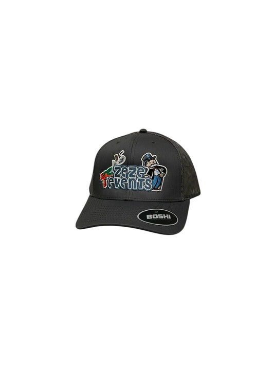 ZEZE EVENTS ‘MONOPOLY’ CAP (GREY)