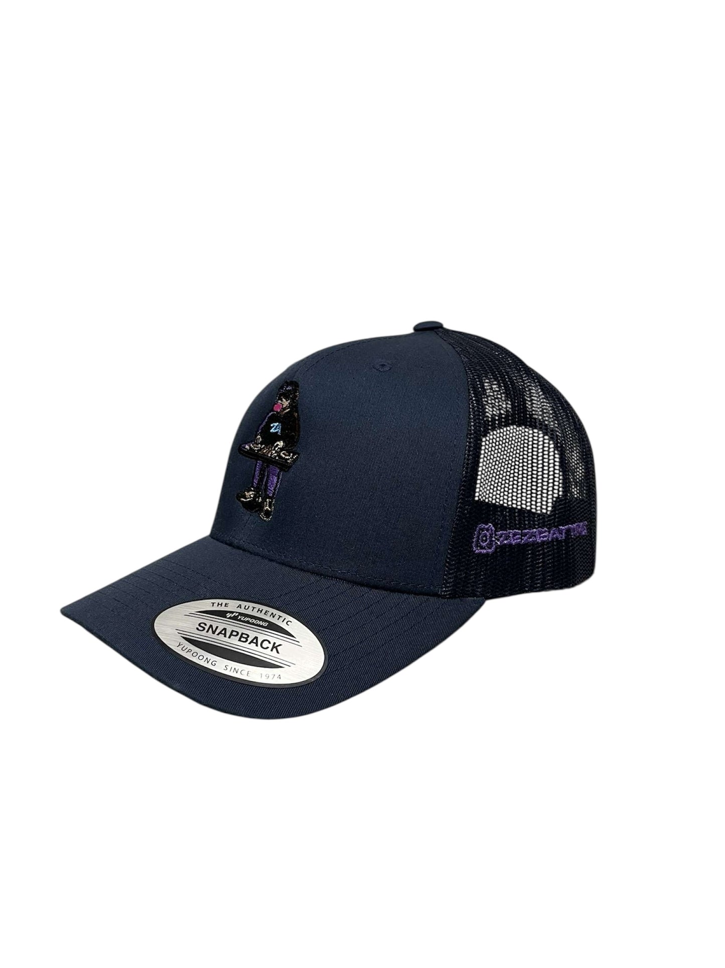 ZEZE EVENTS ‘DJ’ CAP (NAVY)