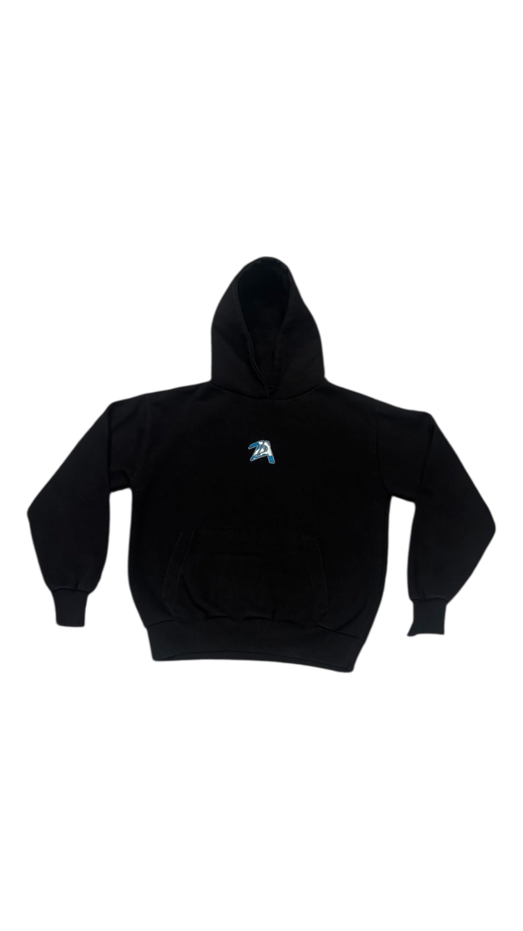 ZA BLUE CAMO HOODIE (BLACK)