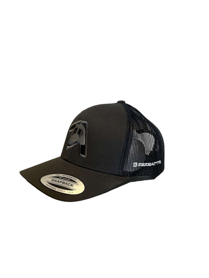 ZEZE ATTIRE ‘ZA’ CAMO CAP (GREY)