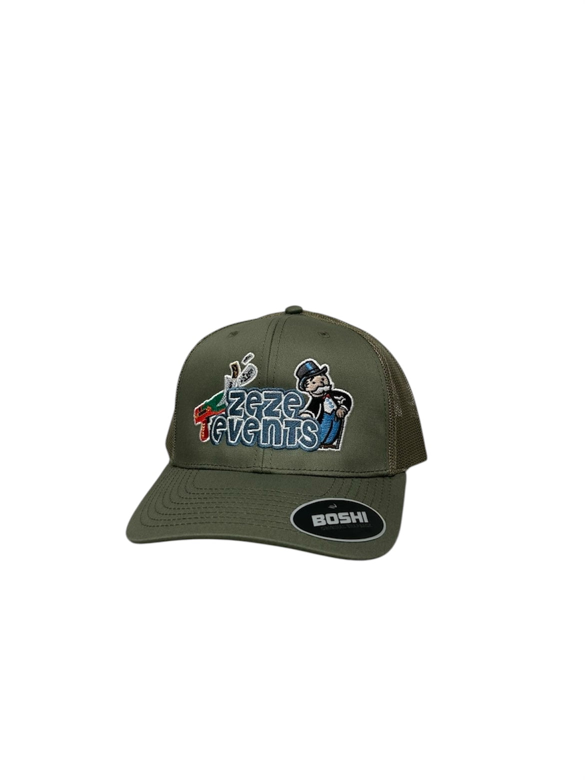 ZEZE EVENTS ‘MONOPOLY’ CAP (KHAKI)