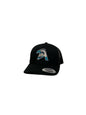 ZEZE ATTIRE TEAL CAMO (BLACK) CAP