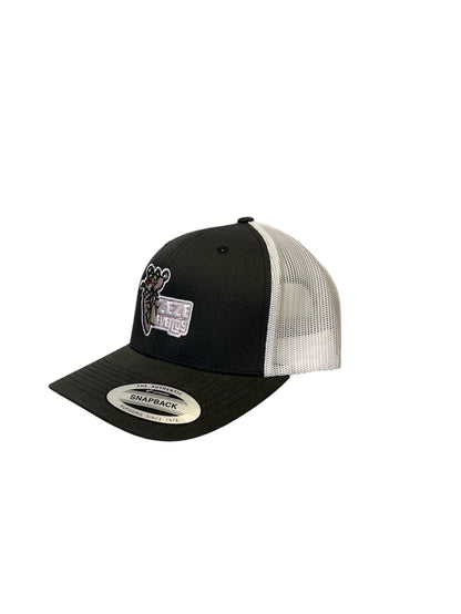 ZEZE EVENTS (PANTHER) CAP GREY/WHITE